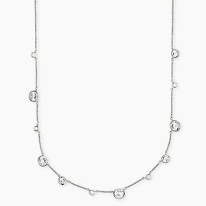 Kendra Scott Clementine Choker Necklace in Silver